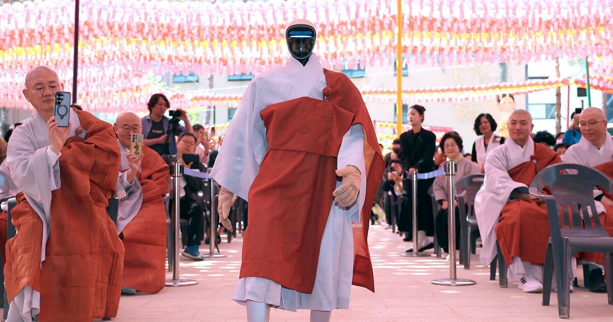 South Korea names first humanoid robot monk as it accepted the faith's vows