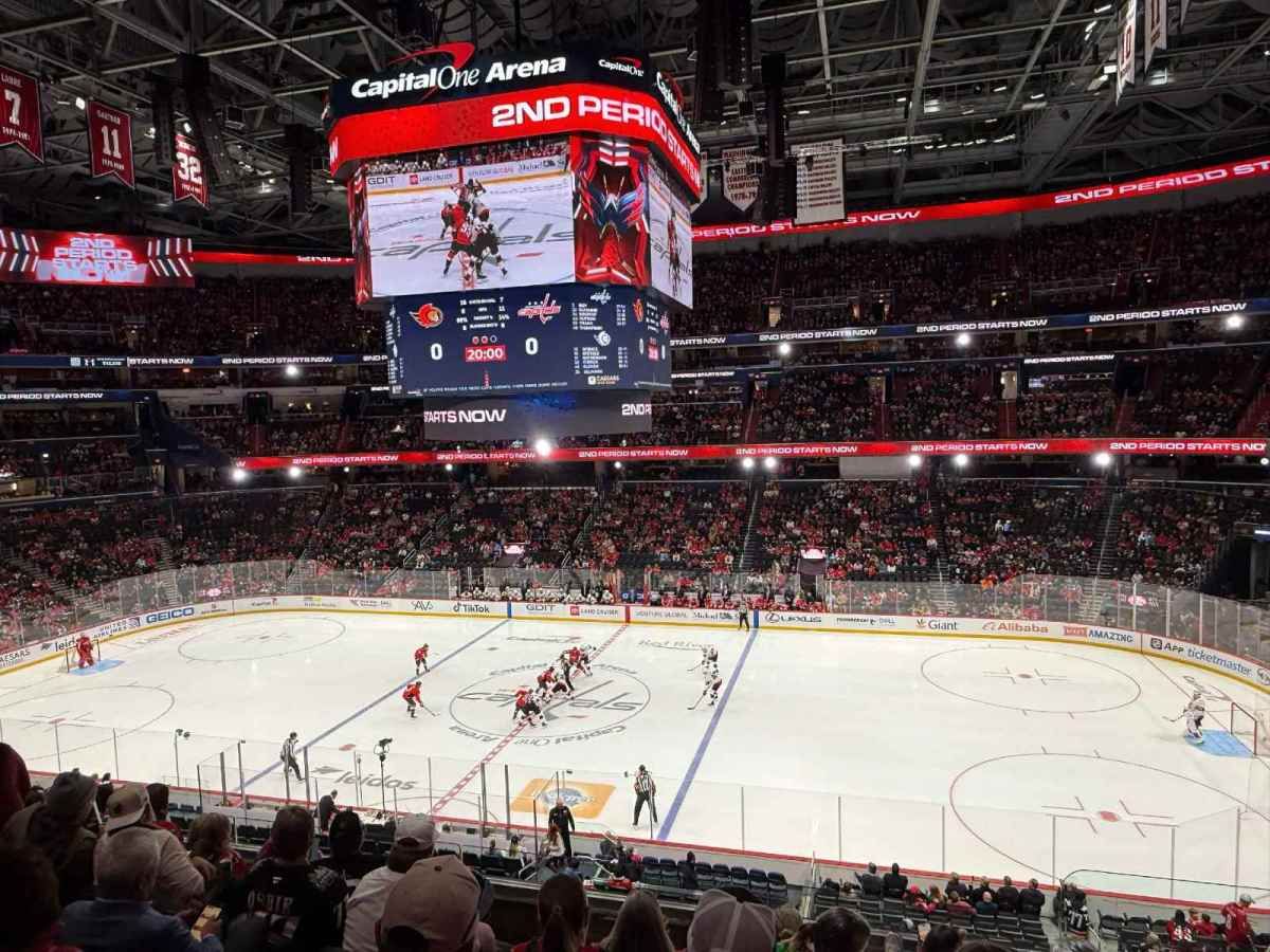 Caps beat Senators 4-1 in Cole Hutson’s debut