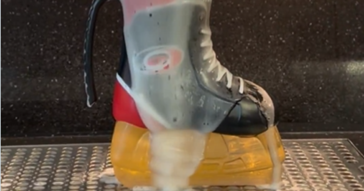 Only thing hotter than Hurricanes in the playoffs? Carolina’s beer skate mug