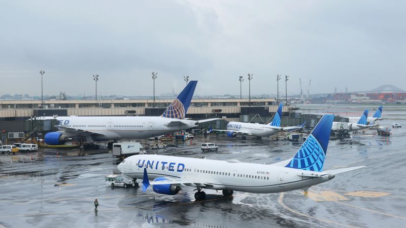 Unruly United passenger accused of attacking flight attendant as plane landed in Newark airport