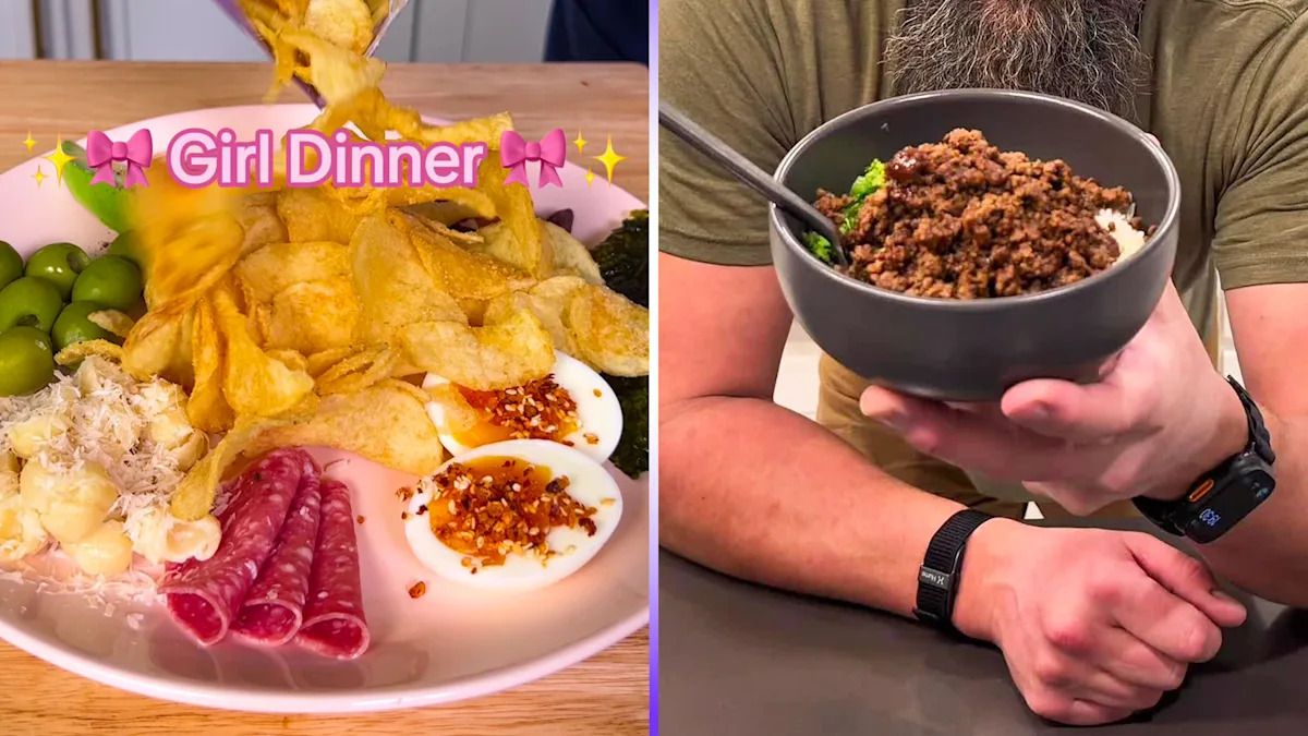 The rise of the 'good-enough dinner': Why Gen Z is ditching the perfect meal prep for 'girl dinner' and 'boy kibble'