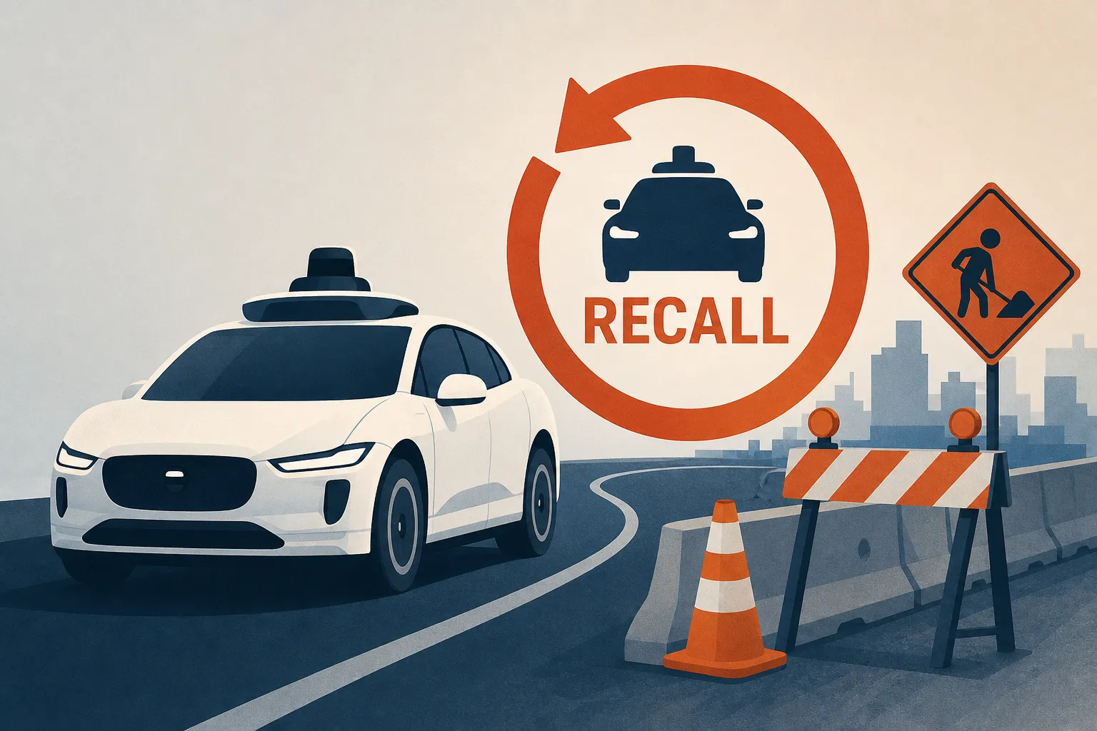 Waymo recalls robotaxi fleet after construction-zone freeway incidents