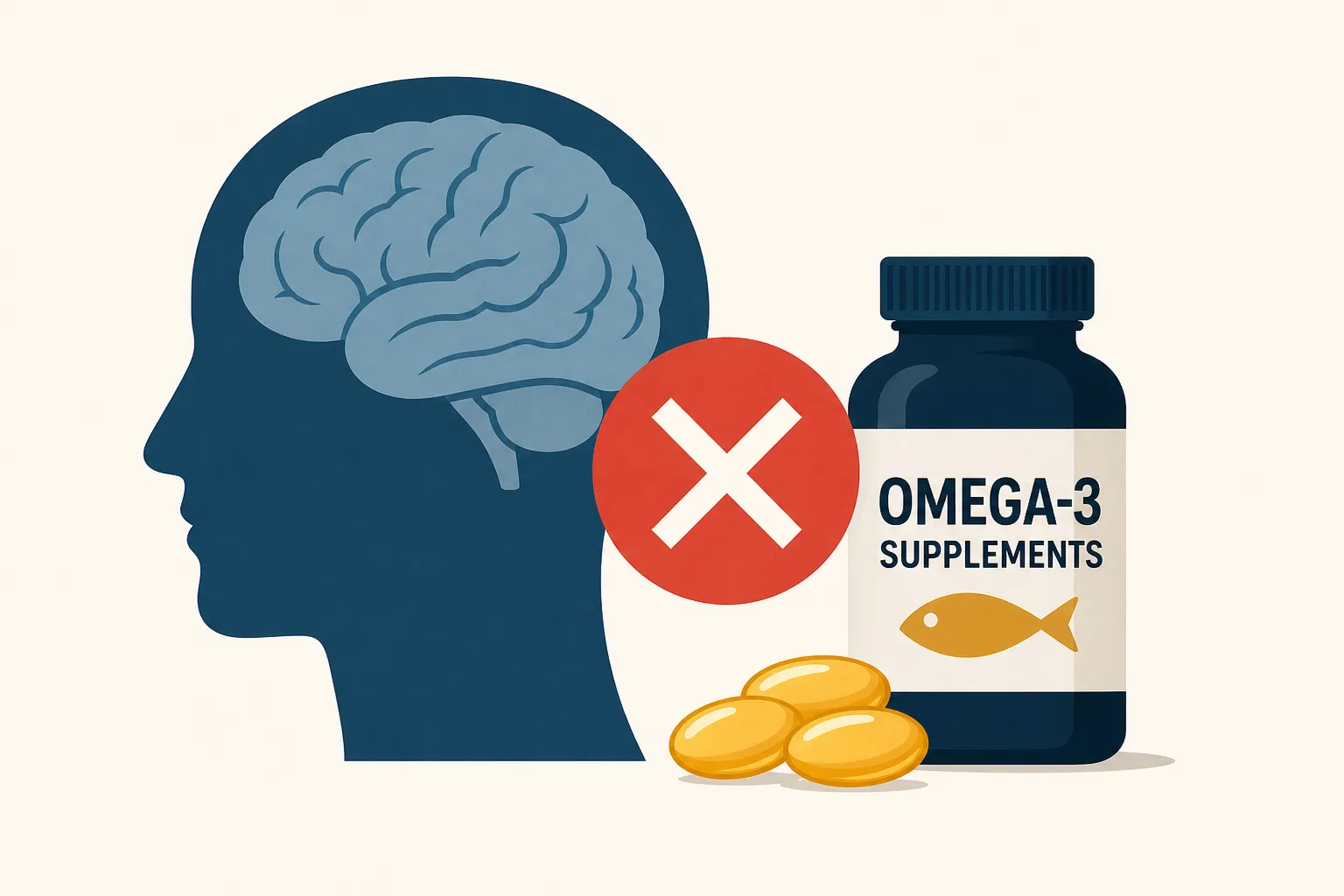 Omega-3 supplements may not improve brain function