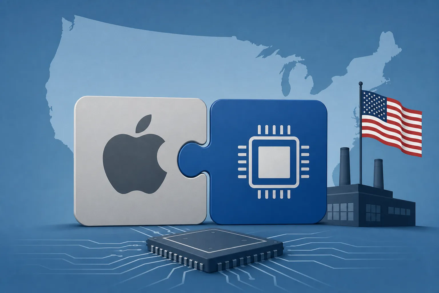 Apple to work with Intel on US chip design and production, Trump says