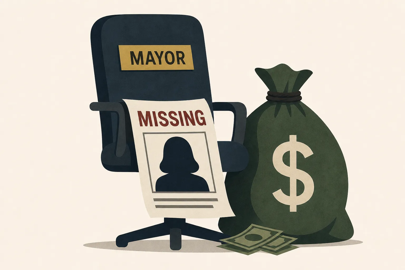 Mayor accused of faking her kidnapping in embezzlement scheme
