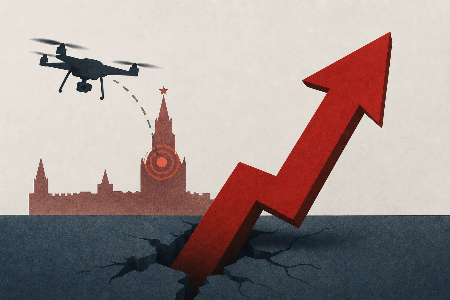 Russia vows escalation after Ukraine hits Moscow with drone attack