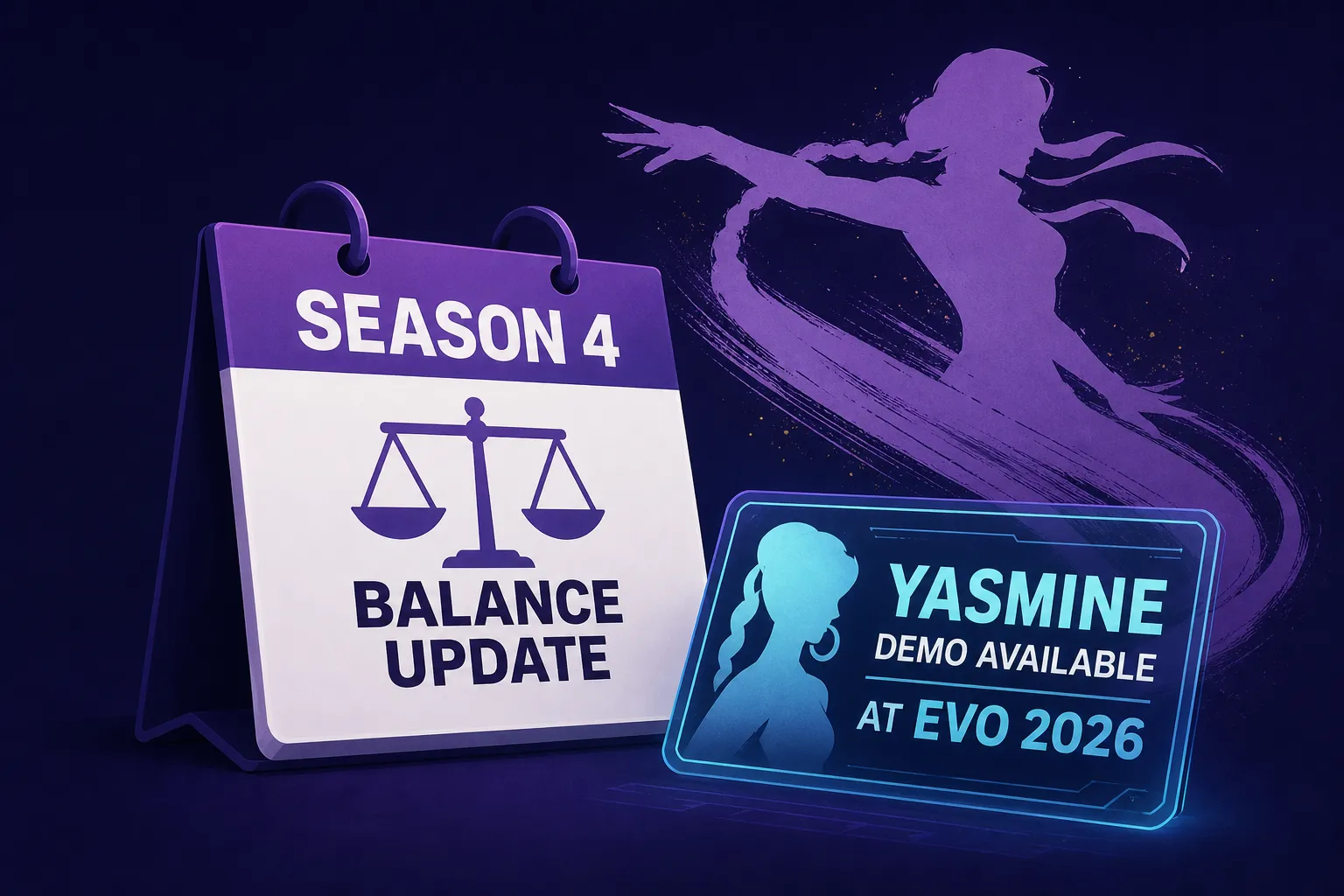 Street Fighter 6 Season 4 balance update date confirmed, Yasmine demo available at Evo 2026