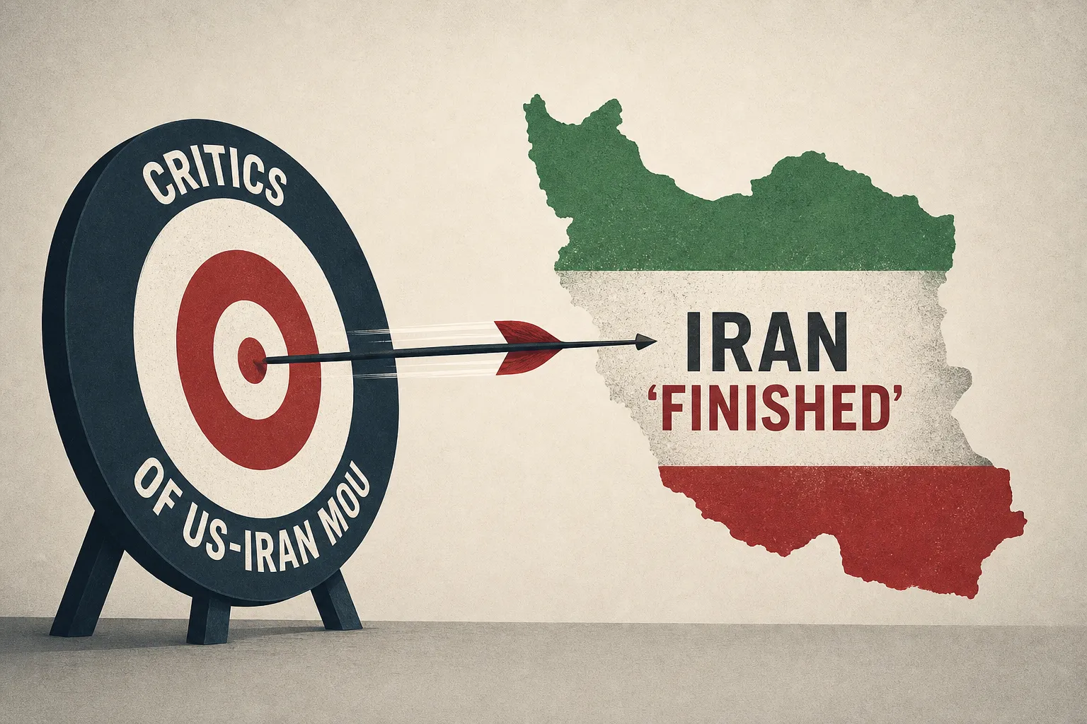 Trump takes aim at critics of US-Iran MoU, says Iran ‘finished’