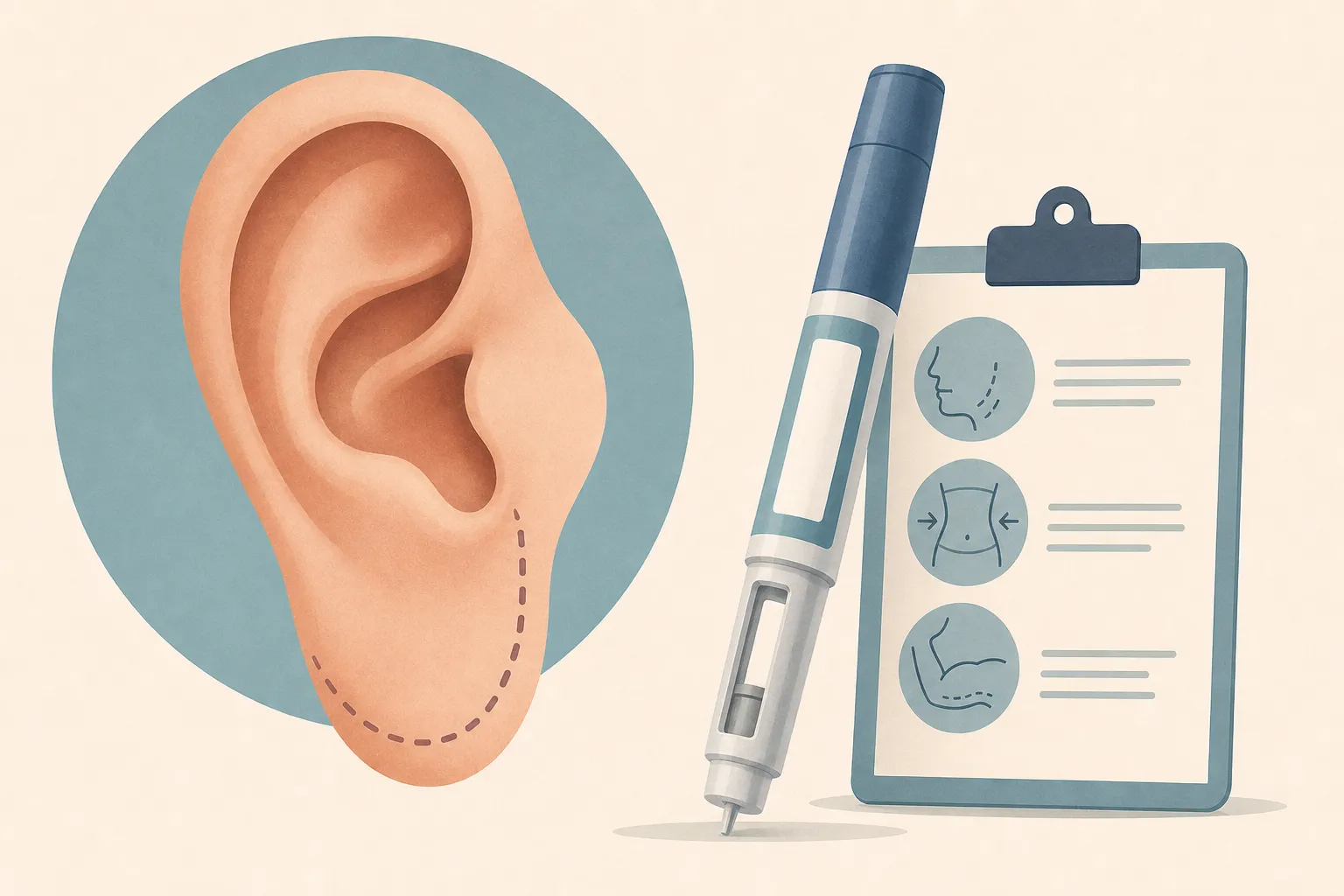 Ozempic earlobes join growing list of cosmetic concerns from GLP-1 drugs