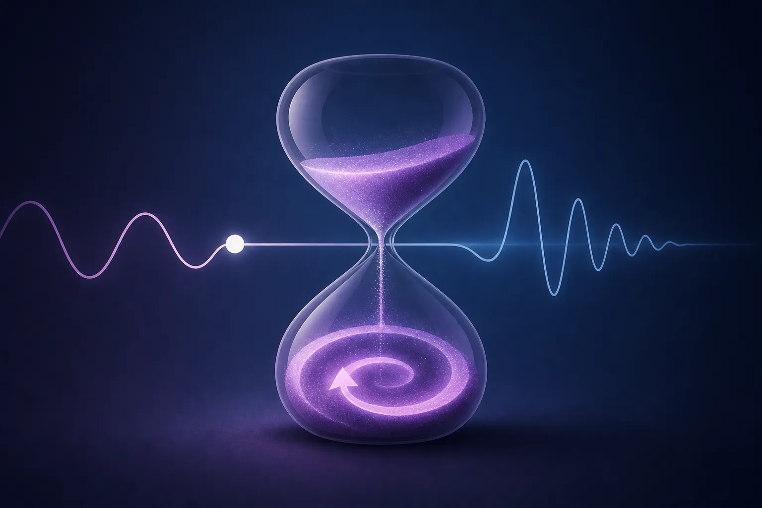 Strange quantum experiment shows “negative time” is more than an illusion