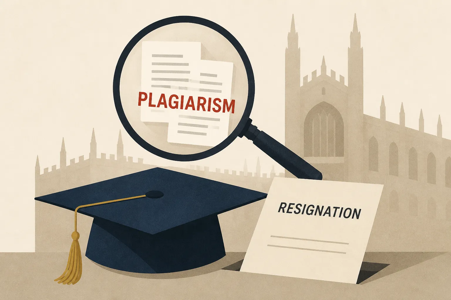 Professor at centre of plagiarism row resigns from University of Cambridge