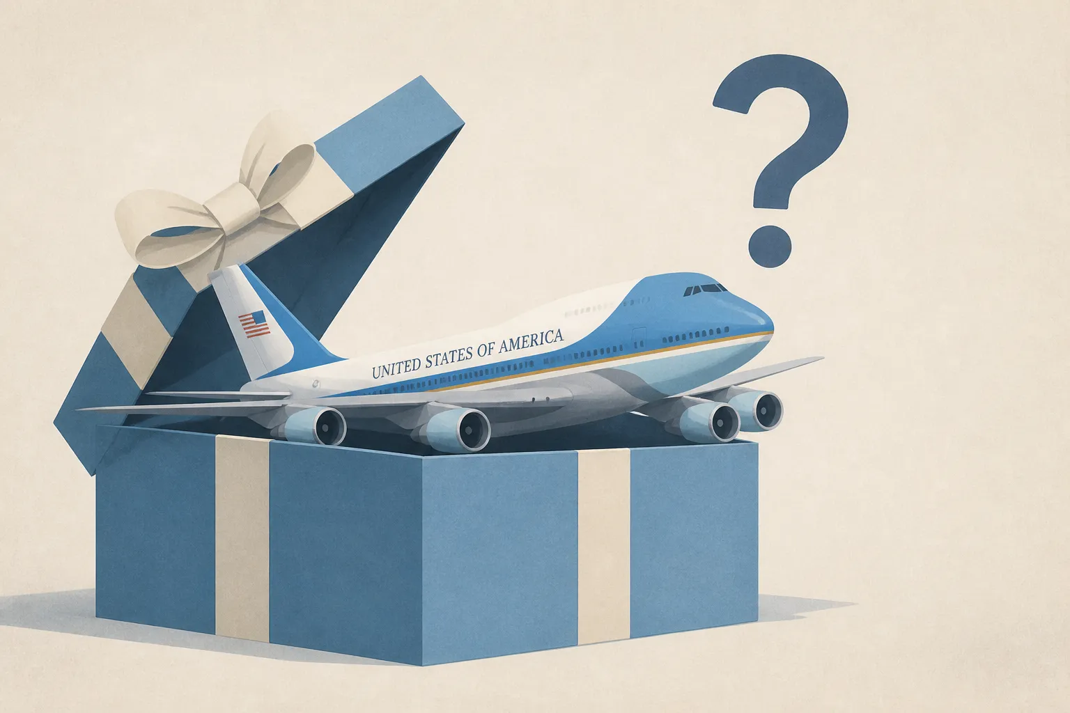 Gifted Air Force One Go? The White House Is Reportedly Unsure