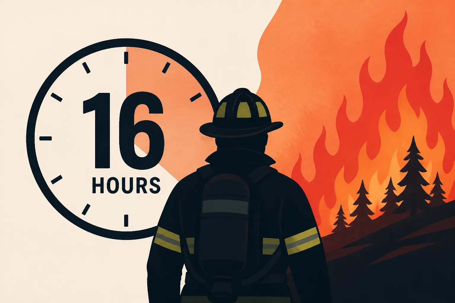 Firefighters are working 16-hour shifts as they battle the Spokane Complex Fire