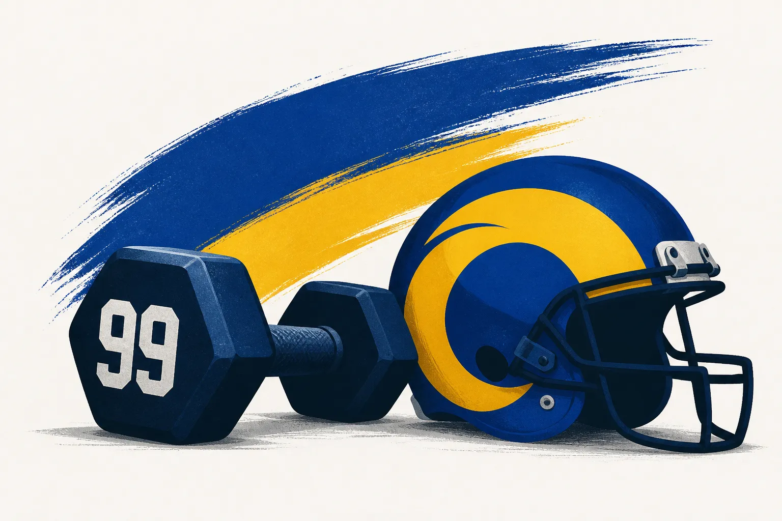 Aaron Donald logs official workout with the Rams