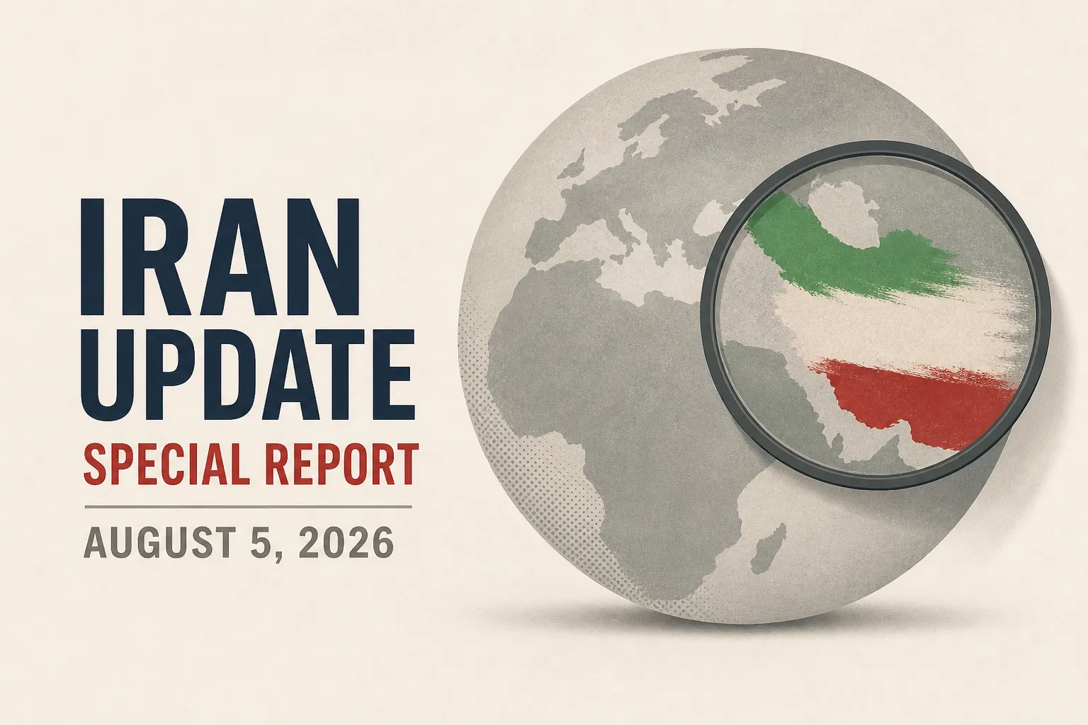 Iran Update Special Report, August 5, 2026