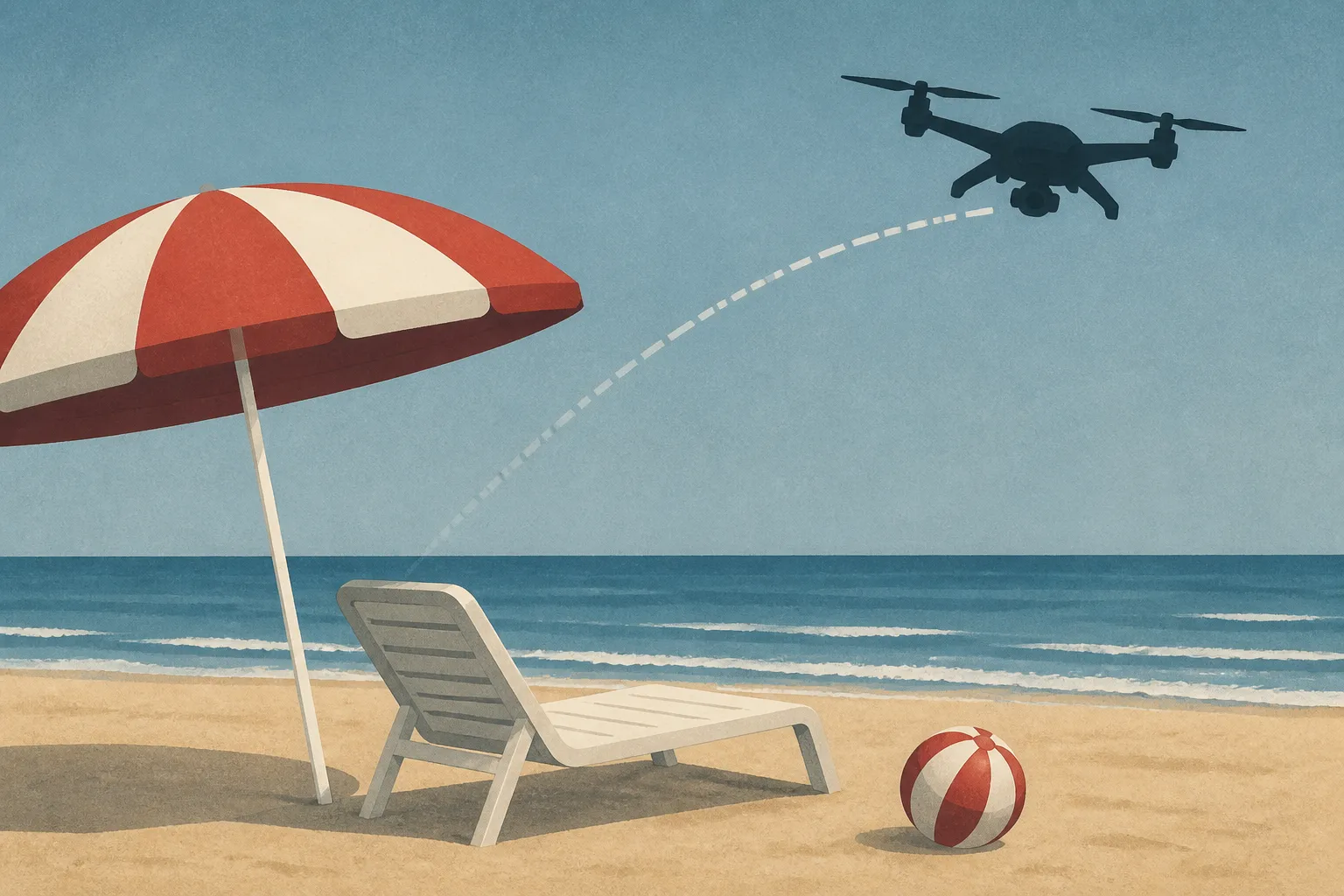 Crowded Russian beach hit in alleged Ukrainian drone attack