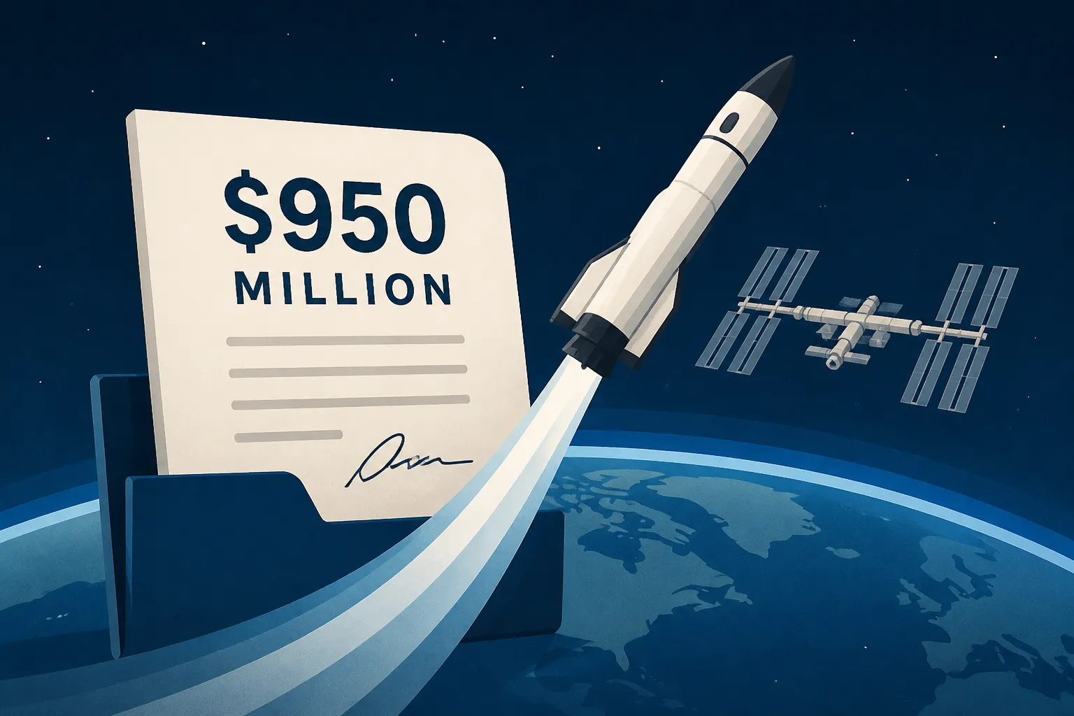 SpaceX scores $950 million from NASA for 3 more crewed flights to ISS