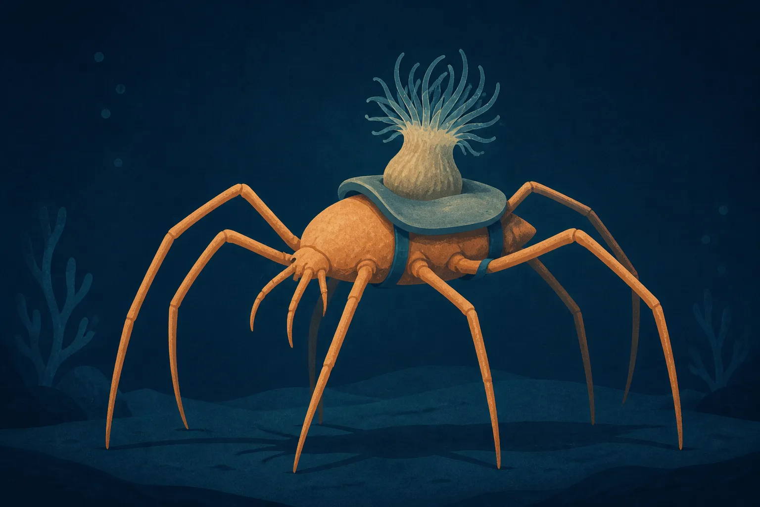 These Deep Sea Denizens Use Giant Sea Spiders as Ubers