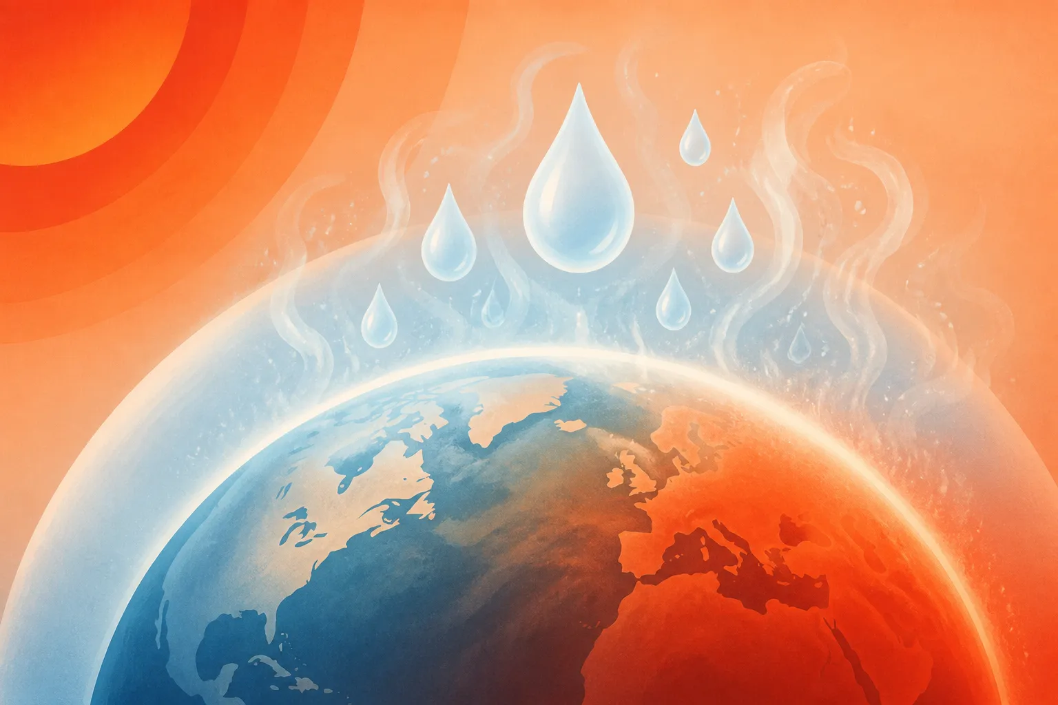 El Niño and global heating pushes water vapour in Earth’s atmosphere to record levels in August