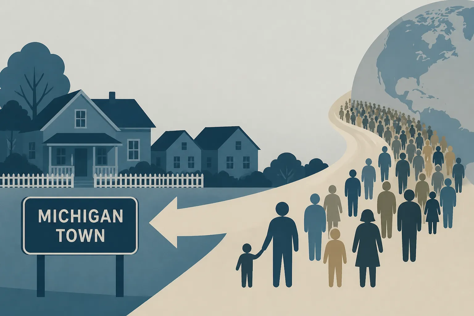 Michigan town's residents claim foreign-born influx upended neighborhood