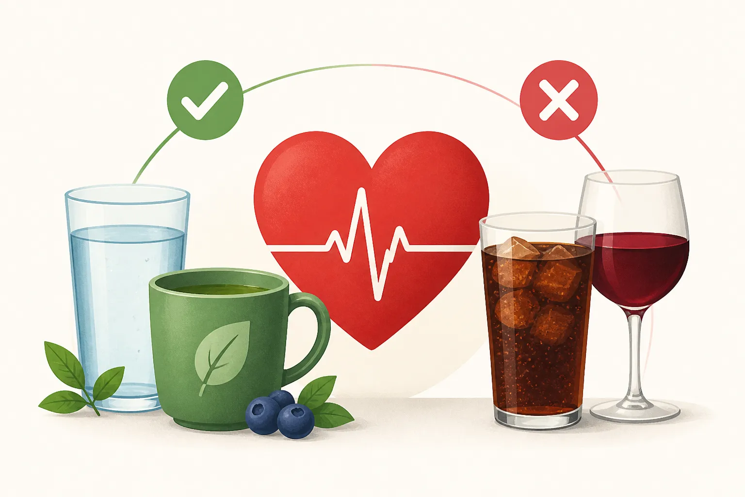 The Best Drinks for Your Heart and 2 to Avoid, According to Cardiologists
