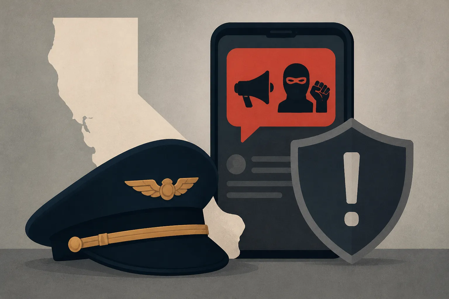California-based pilot sparks security fears after pro-terrorist posts