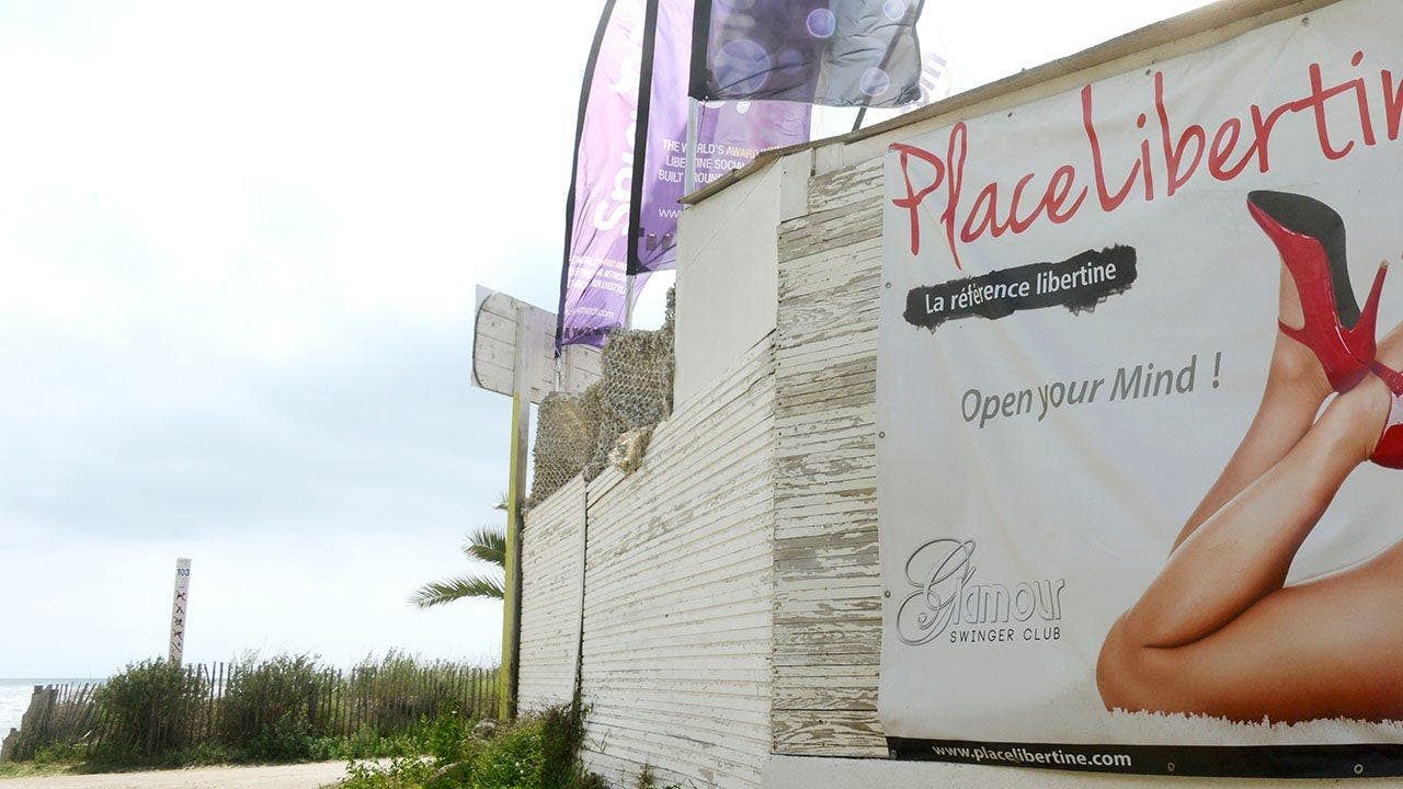 French nudist resort being overrun by international swingers who are banging on the beach